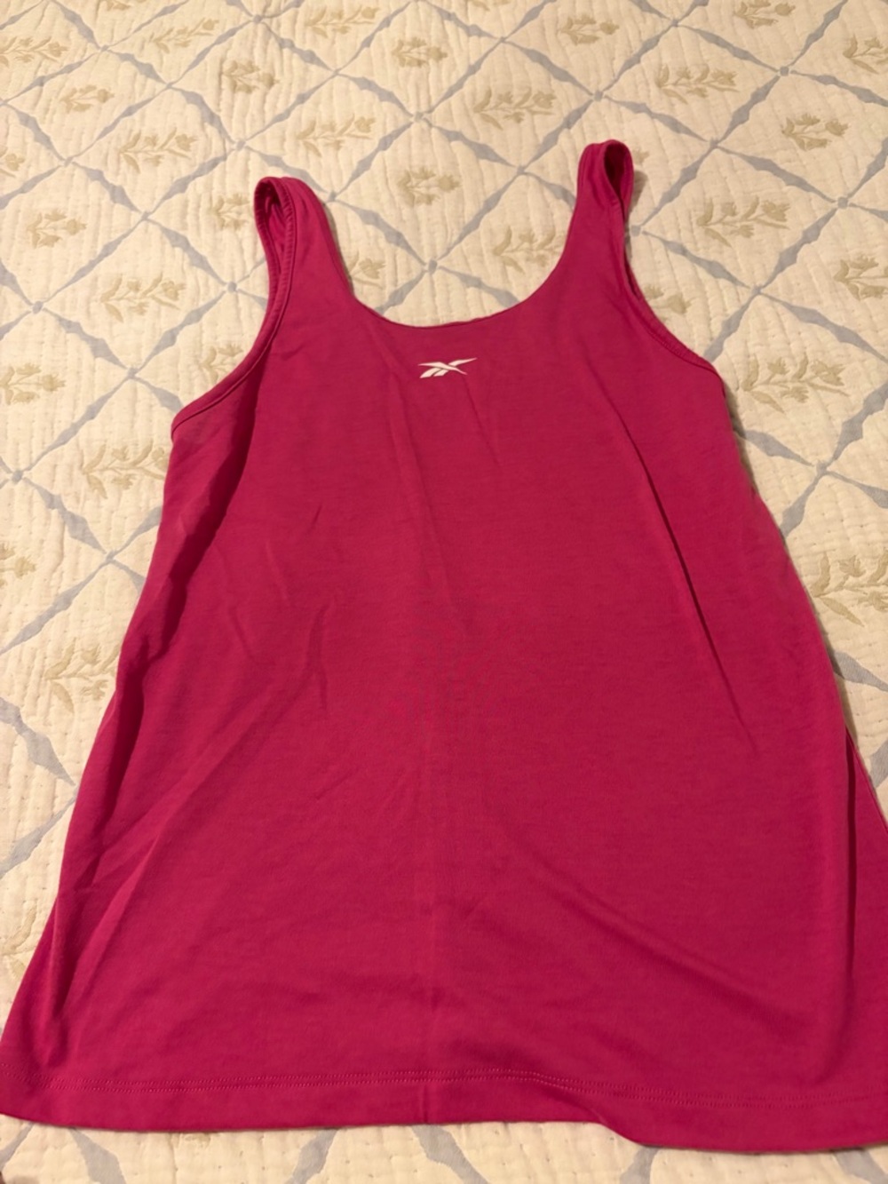 Reebok Women's Bright Pink Performance Tank Top